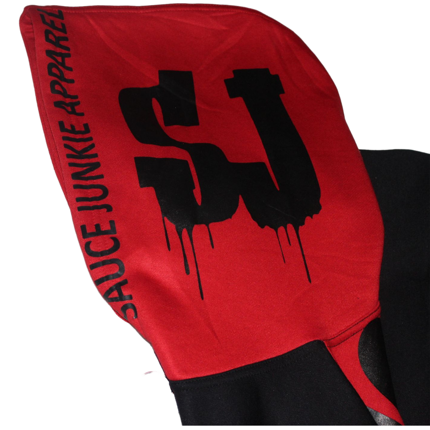 Sauce Junkie | Pullover Hoodie – Urban Streetwear Fleece Sweatshirt.