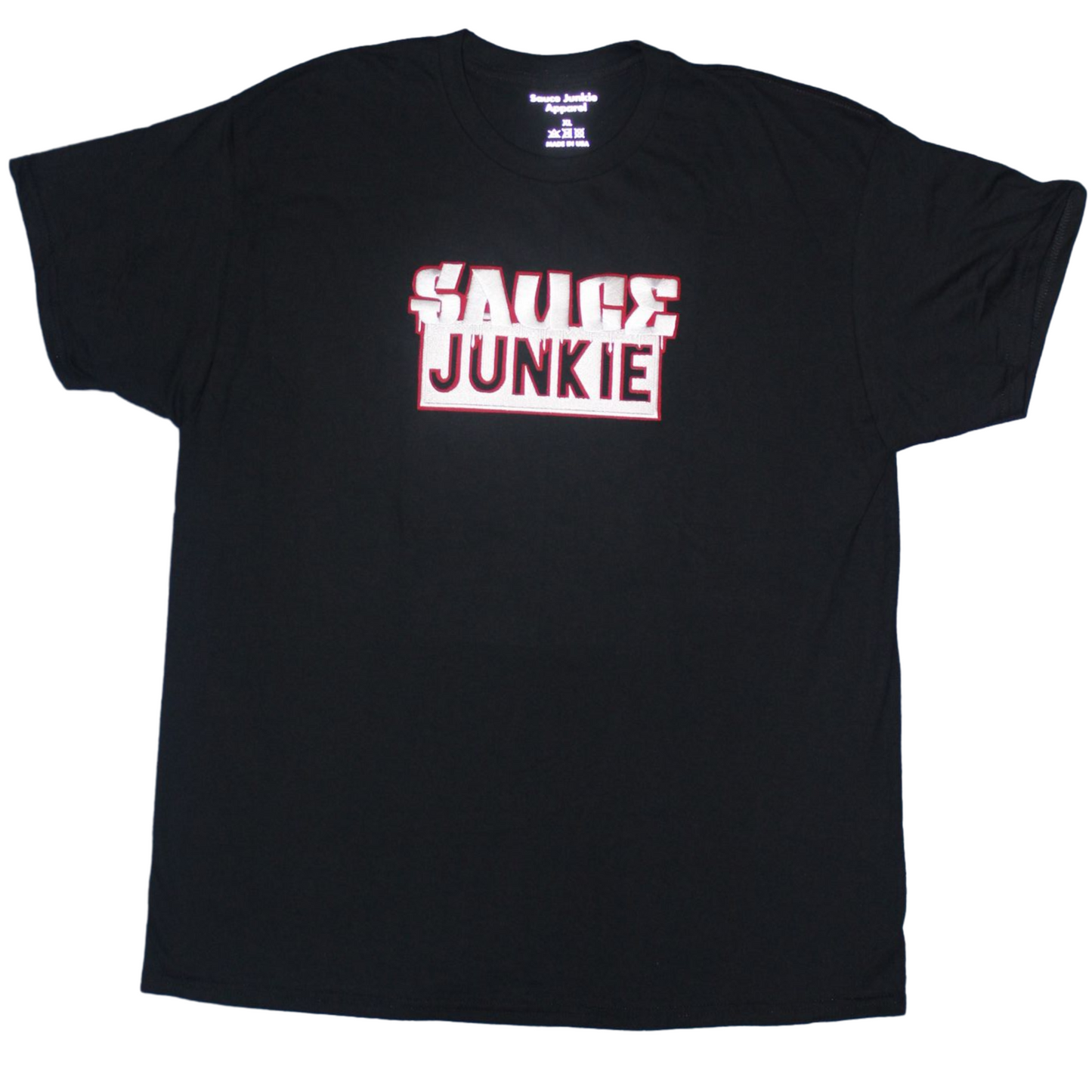 Sauce Junkie | Original Logo Cotton T Shirt