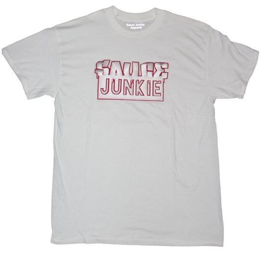 Sauce Junkie | Original Logo Cotton T Shirt